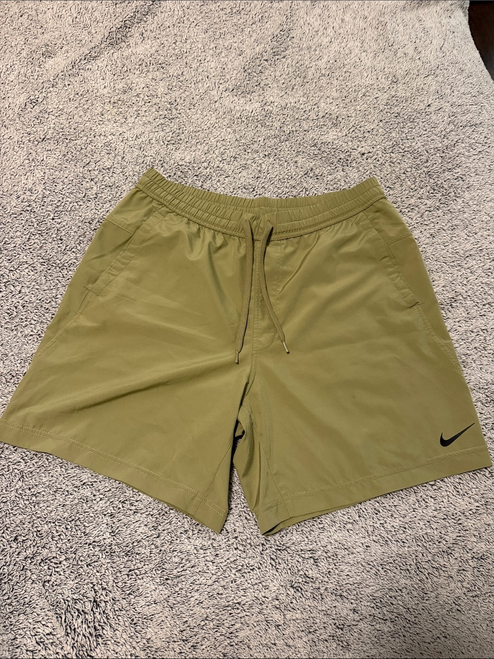 Nike Men's Olive Athletic Training Shorts